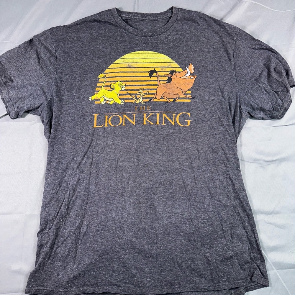 The Lion King Gray T-Shirt XXL